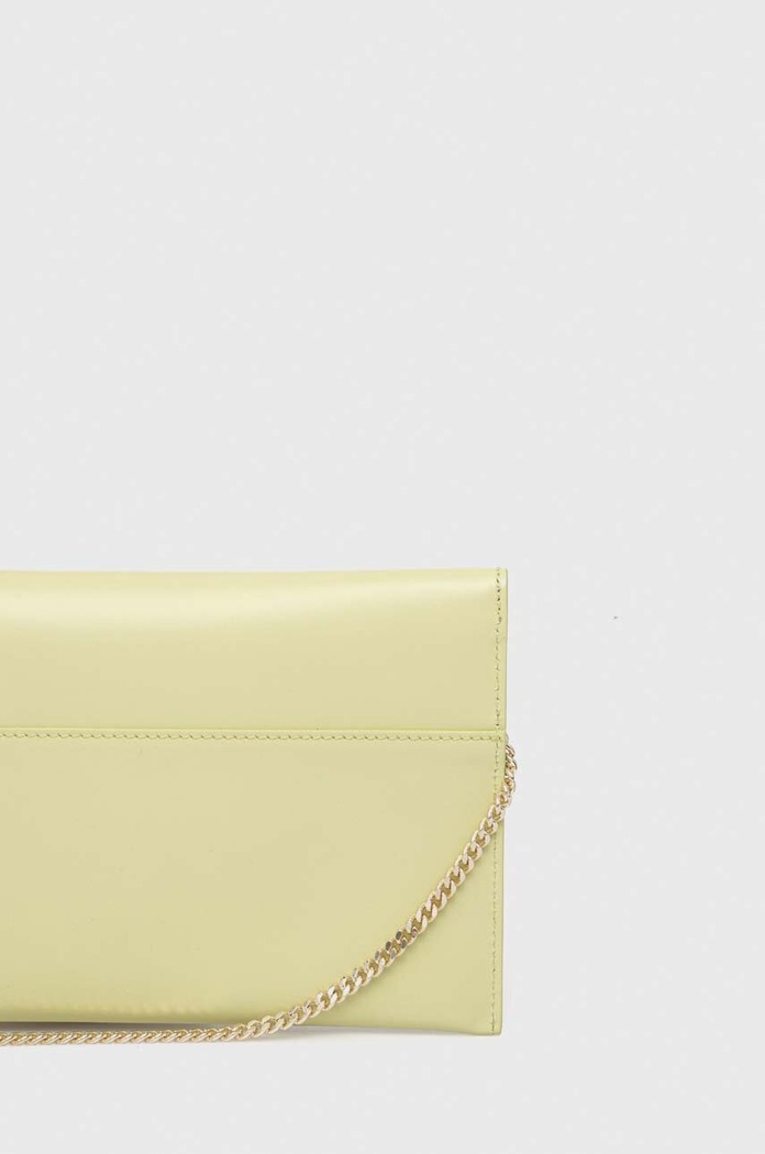 Patrizia Pepe clutch γυναικεία δερμάτινη πράσινο CB5460.L011