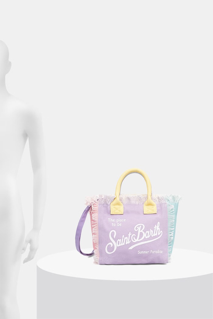 MC2 Saint Barth tote bag pentru femei din bumbac COL0001