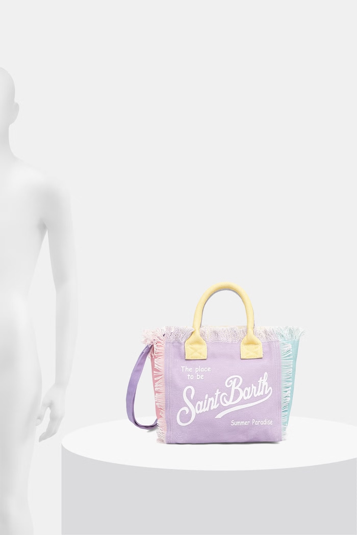 MC2 Saint Barth tote bag pentru femei din bumbac COL0001