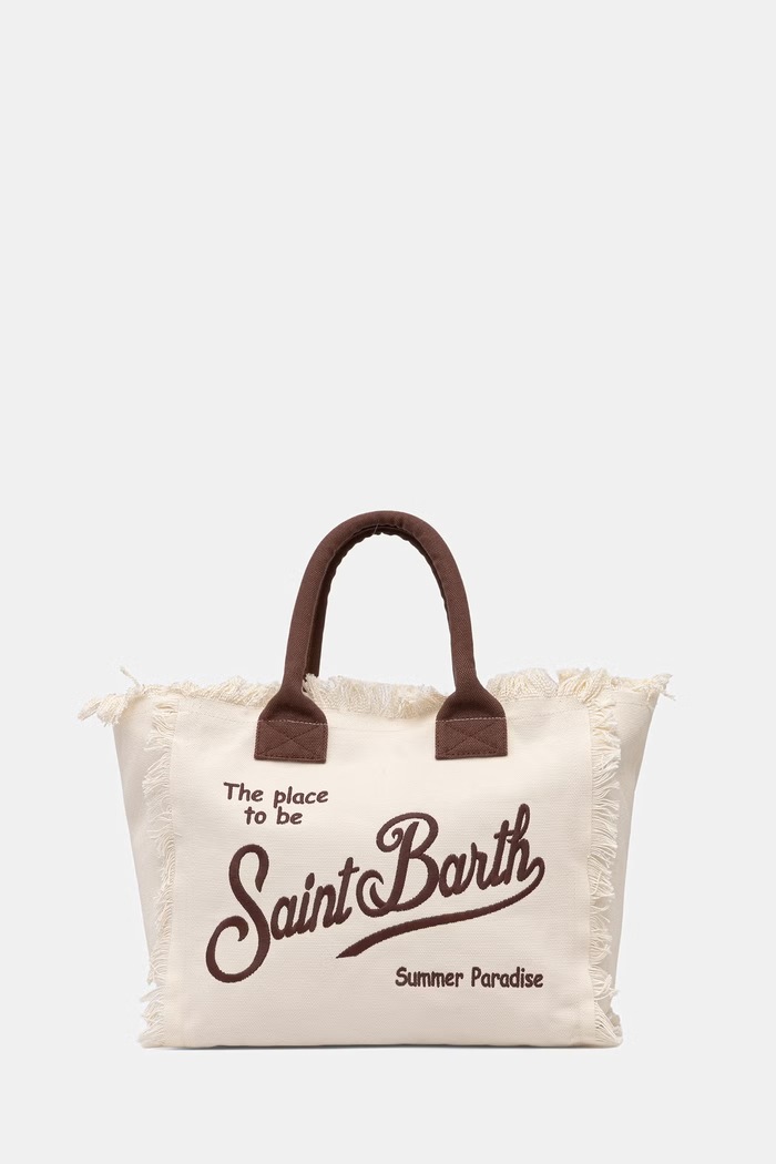 MC2 Saint Barth tote taška dámská béžová VANI001