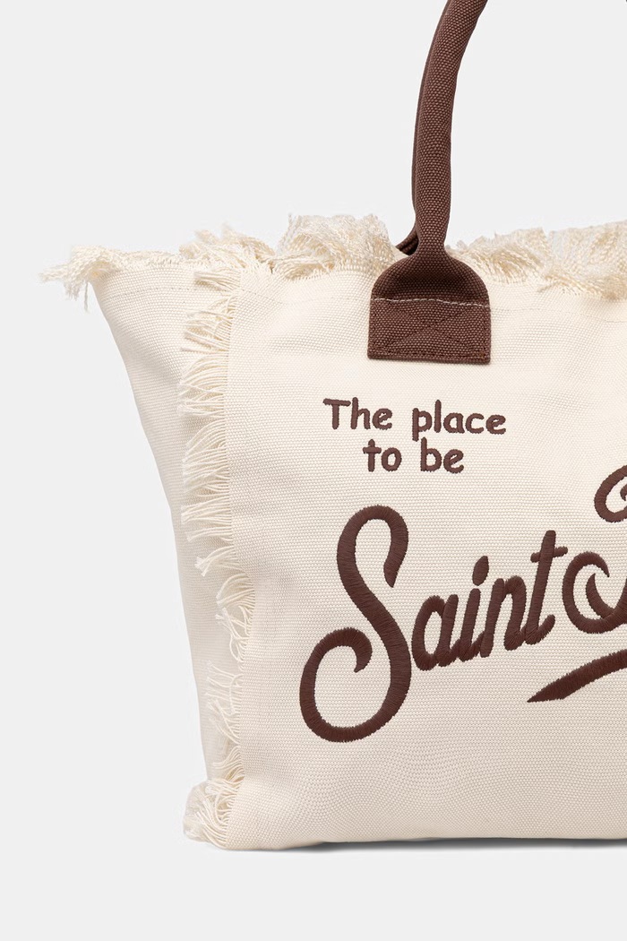Doplňky MC2 Saint Barth tote taška dámská VANI001 béžová