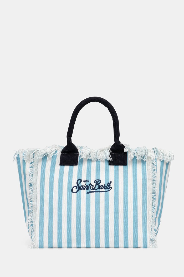 MC2 Saint Barth tote bag pentru femei albastru VANI001