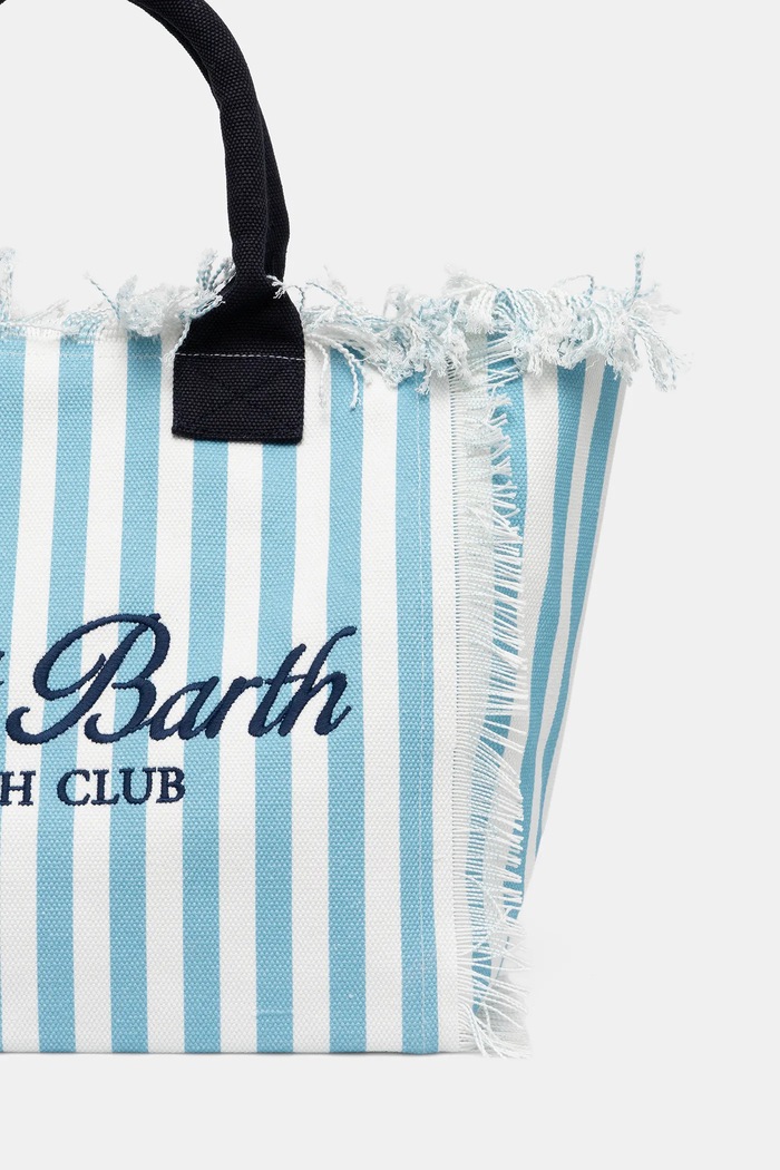 Accesorii MC2 Saint Barth tote bag pentru femei VANI001 albastru