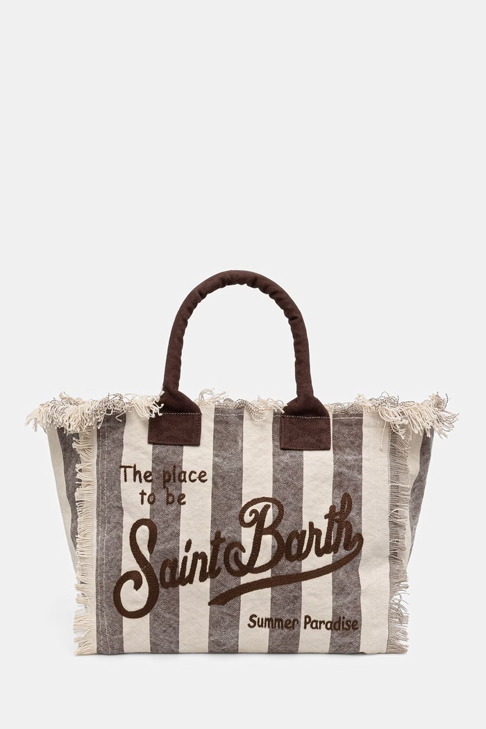 MC2 Saint Barth torebka tote damska brązowy VANI001