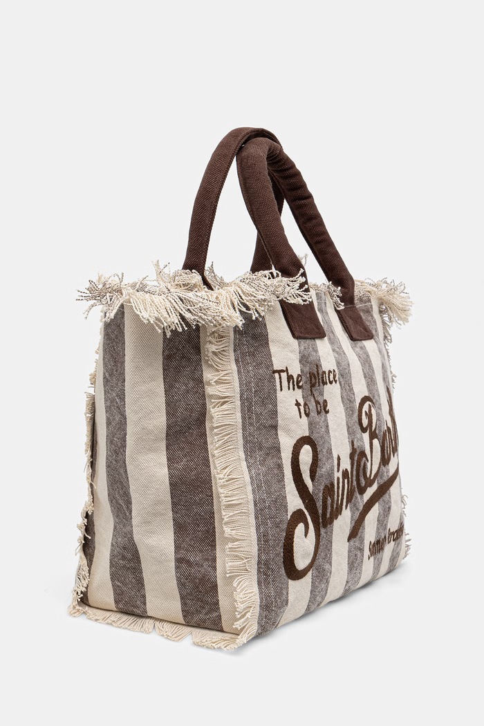 MC2 Saint Barth torebka tote damska VANI001 brązowy AA00