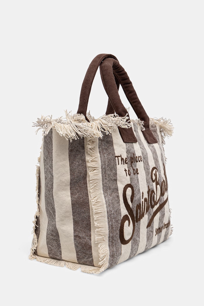 MC2 Saint Barth torebka tote damska VANI001 brązowy AA00