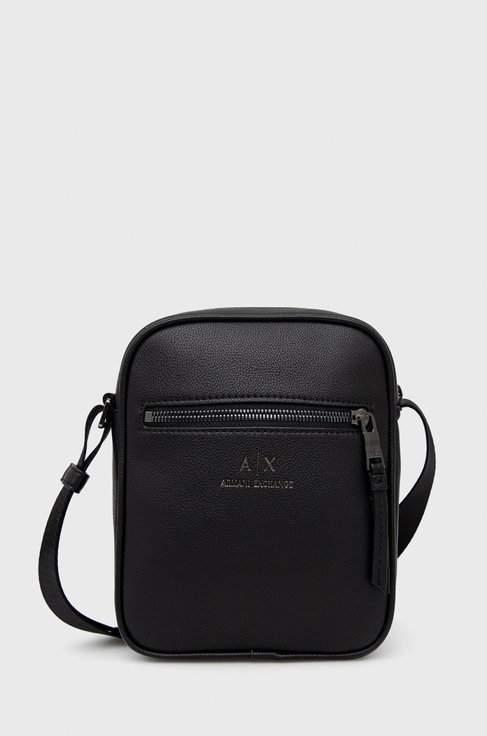Ledvinka Armani Exchange nevejde se A4 černá 952388.CC830