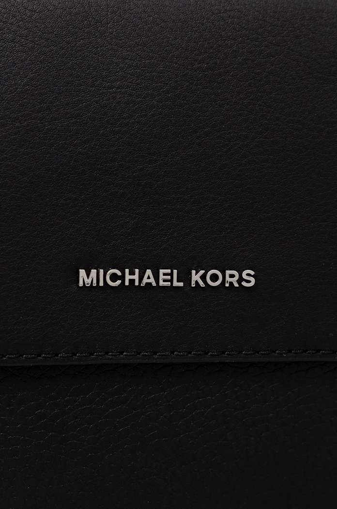 Michael Kors borseta de piele 33S0LHDC5L negru SS22