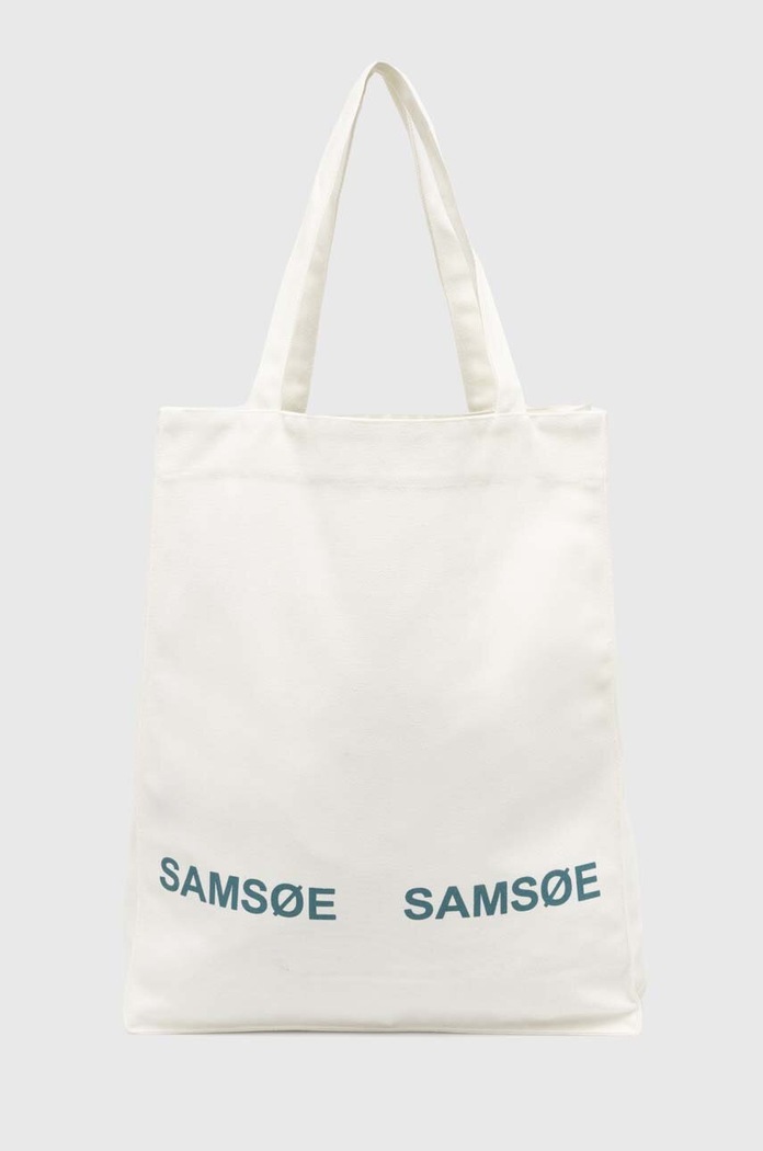 Samsoe Samsoe poseta Luca print bej UNI214000