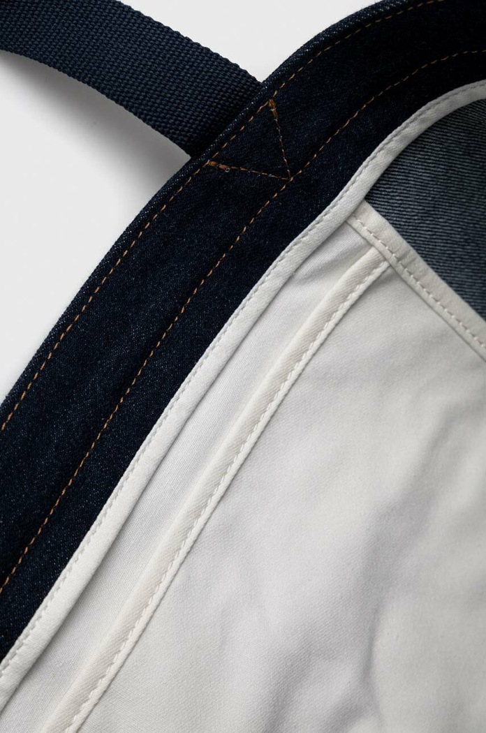 Bavlnená taška Levi's D5440.0002 tmavomodrá