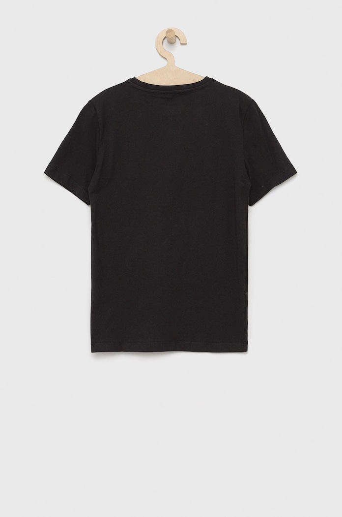 Dětské bavlněné tričko Calvin Klein Jeans černá IB0IB01093.PPYY