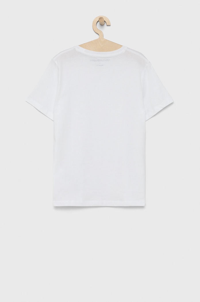 Dětské bavlněné tričko Calvin Klein Jeans IB0IB01093.PPYY černá