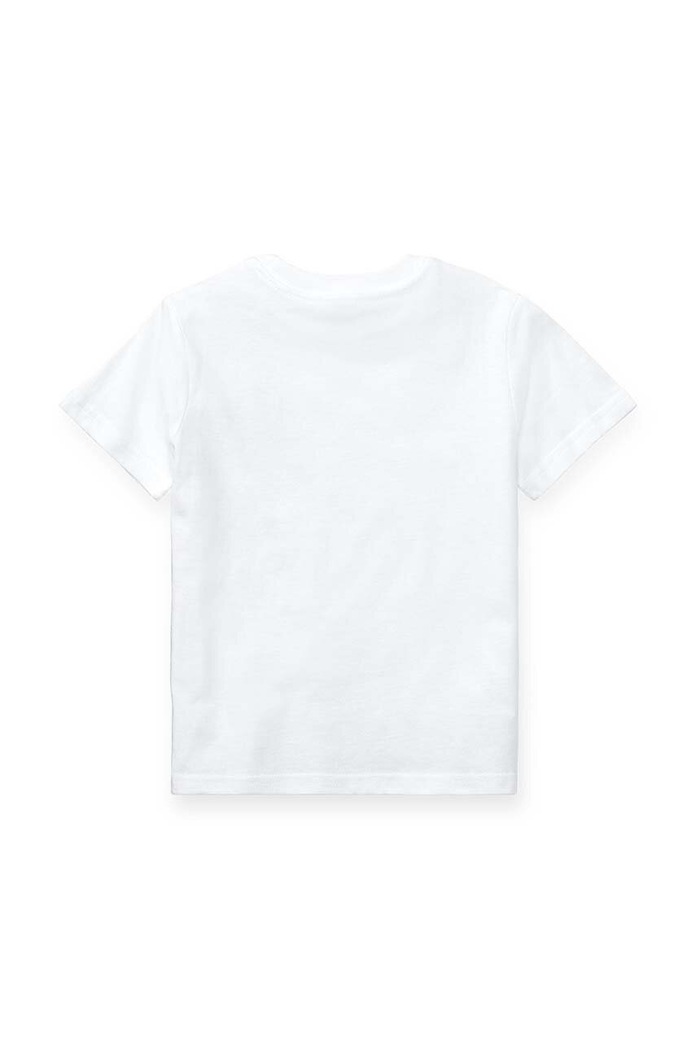 Detské bavlnené tričko Polo Ralph Lauren 322832904035 biela AA00