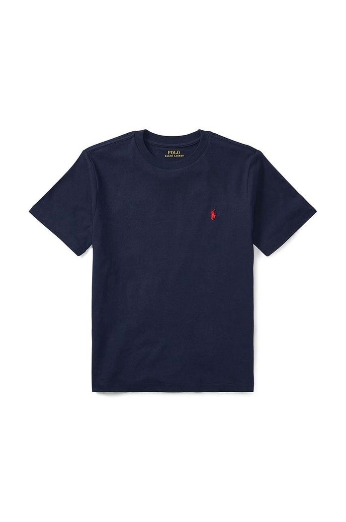 Dětské bavlněné tričko Polo Ralph Lauren 323832904037 námořnická modř SS22