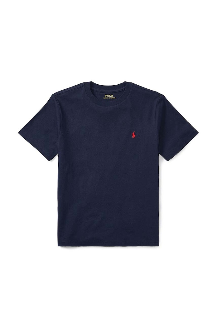 Dětské bavlněné tričko Polo Ralph Lauren 323832904037 námořnická modř SS22