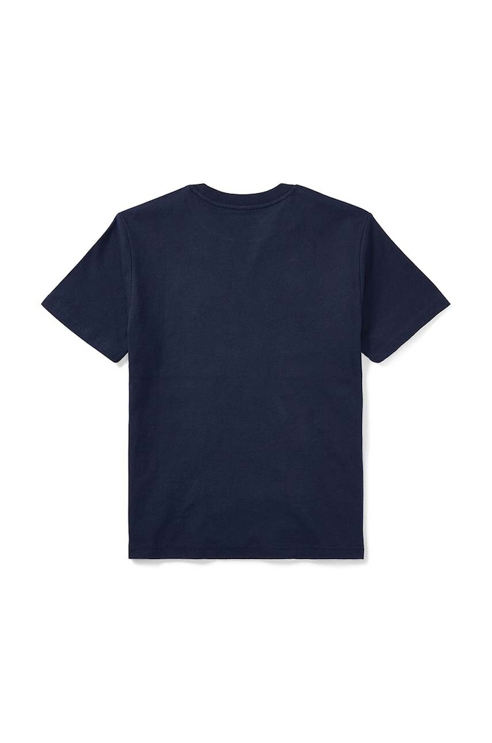CHLAPEC Dětské bavlněné tričko Polo Ralph Lauren 323832904037 námořnická modř