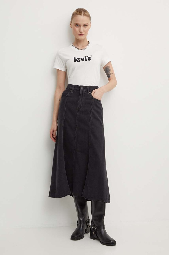 Bavlněné tričko Levi's 17369.1755 bílá SS22