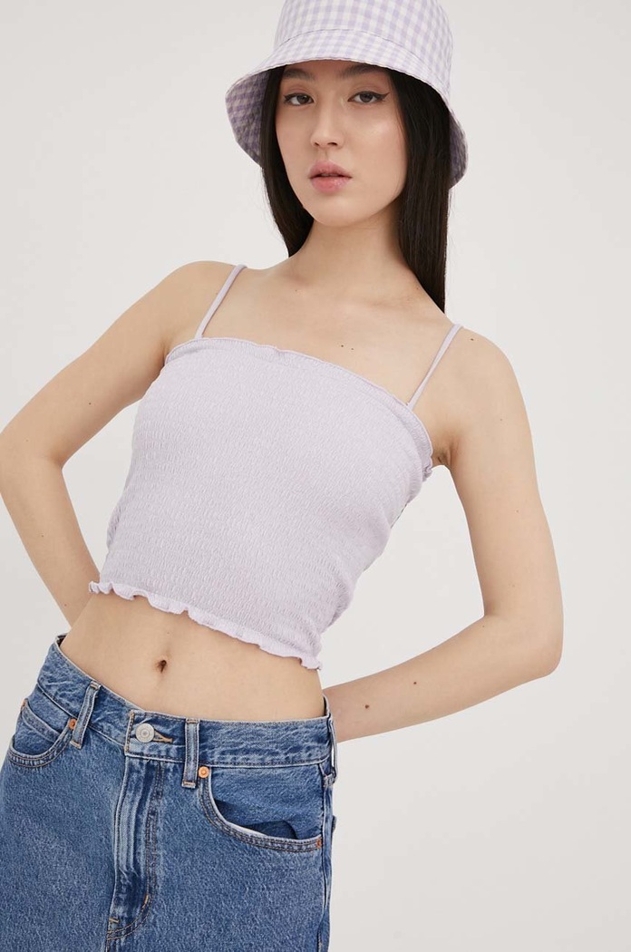 Top Levi's s elastinom ljubičasta A1888.0002