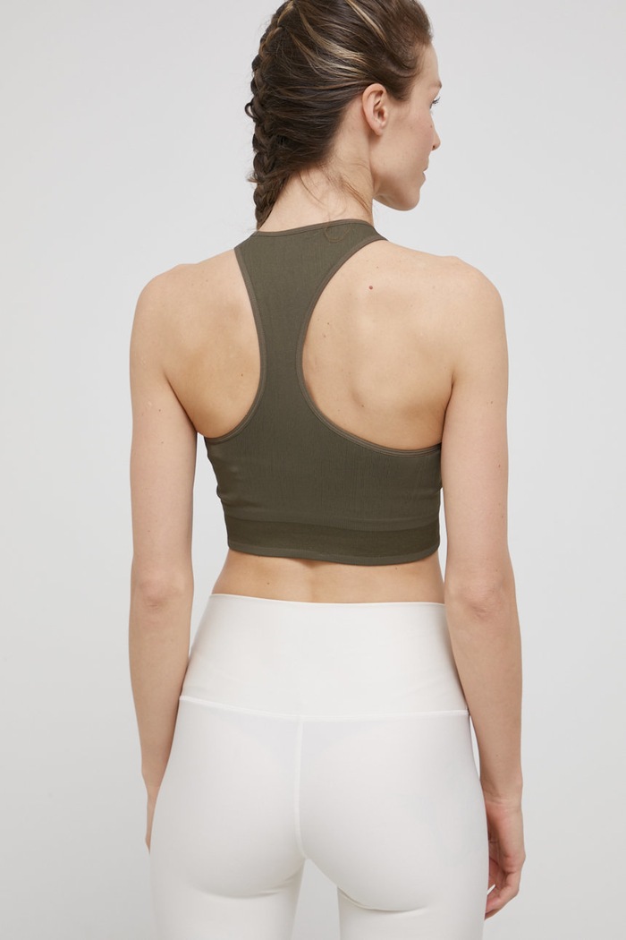 Odzież Reebok top H49221 H49221 zielony