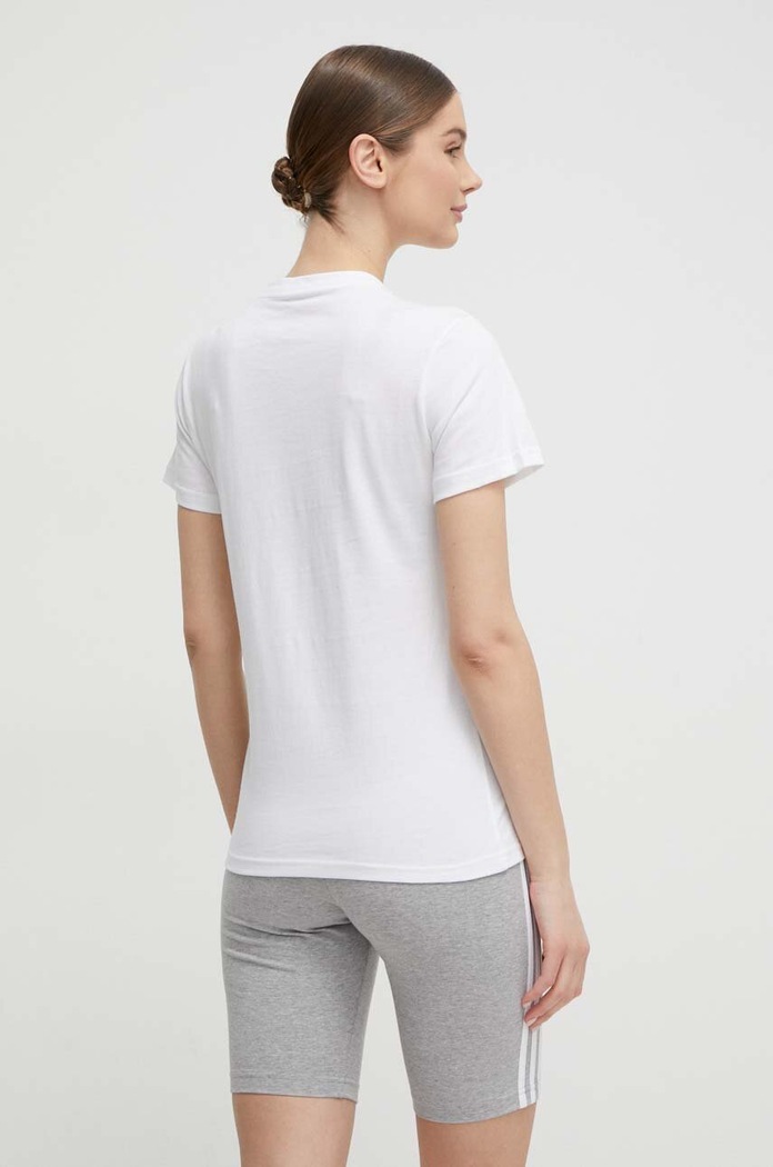 Odjeća Pamučna majica adidas GL0649 GL0649 bijela