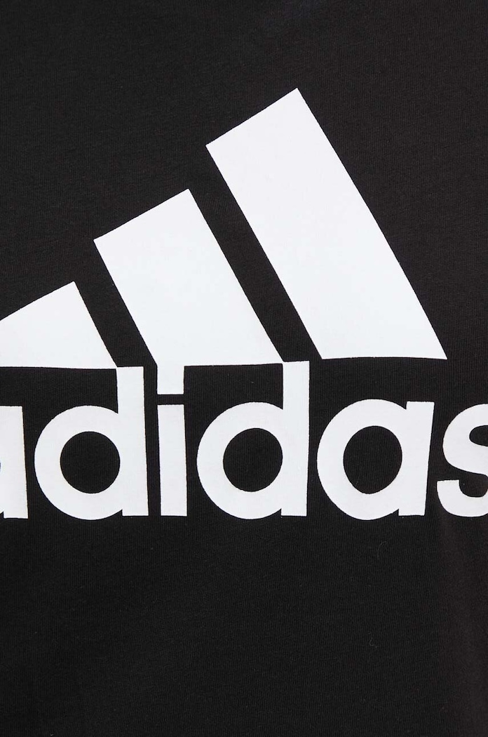 Pamučna majica adidas GL0722 crna GL0722
