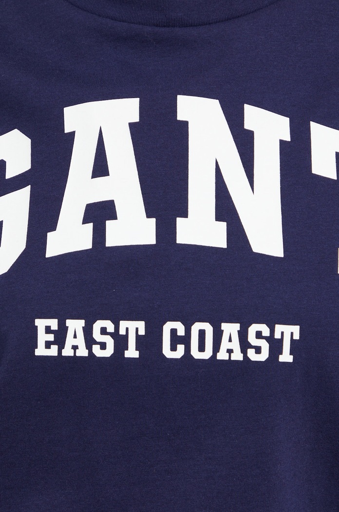 Gant t-shirt bawełniany 4200233 4200233 granatowy