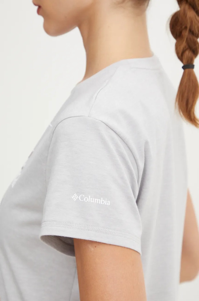 T-shirt sportowy Sun Trek SS Graphic Columbia szary 1931753.