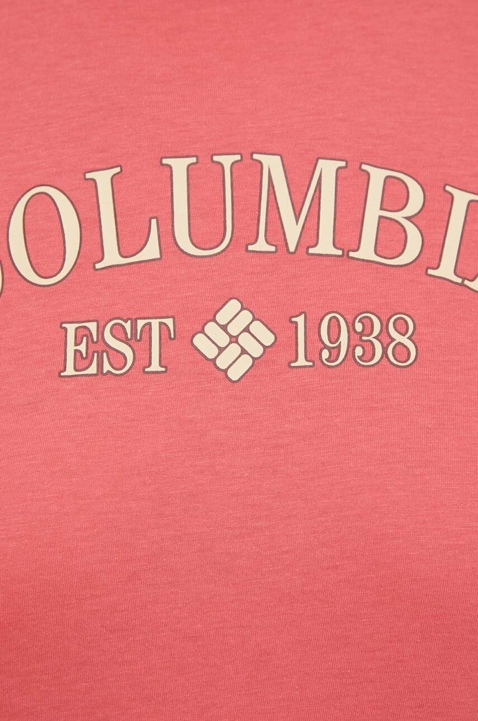 Majica kratkih rukava Columbia Trek 1992134 crvena