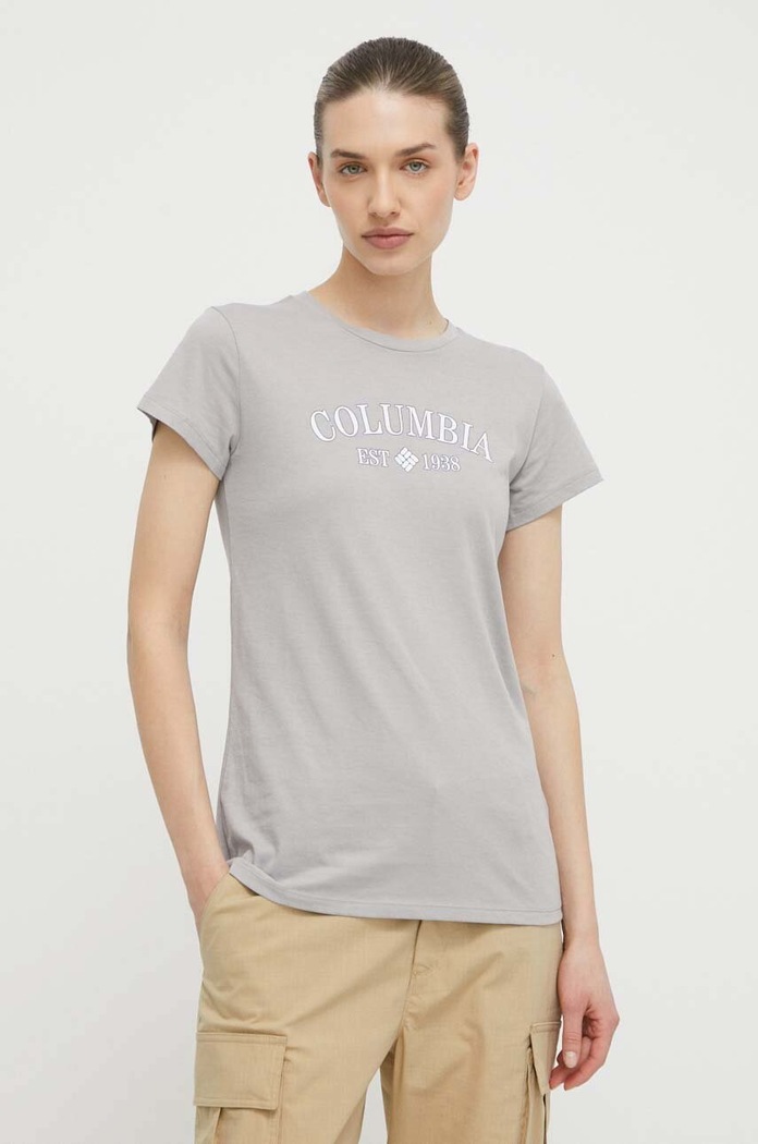 Columbia t-shirt Trek szürke 1992134
