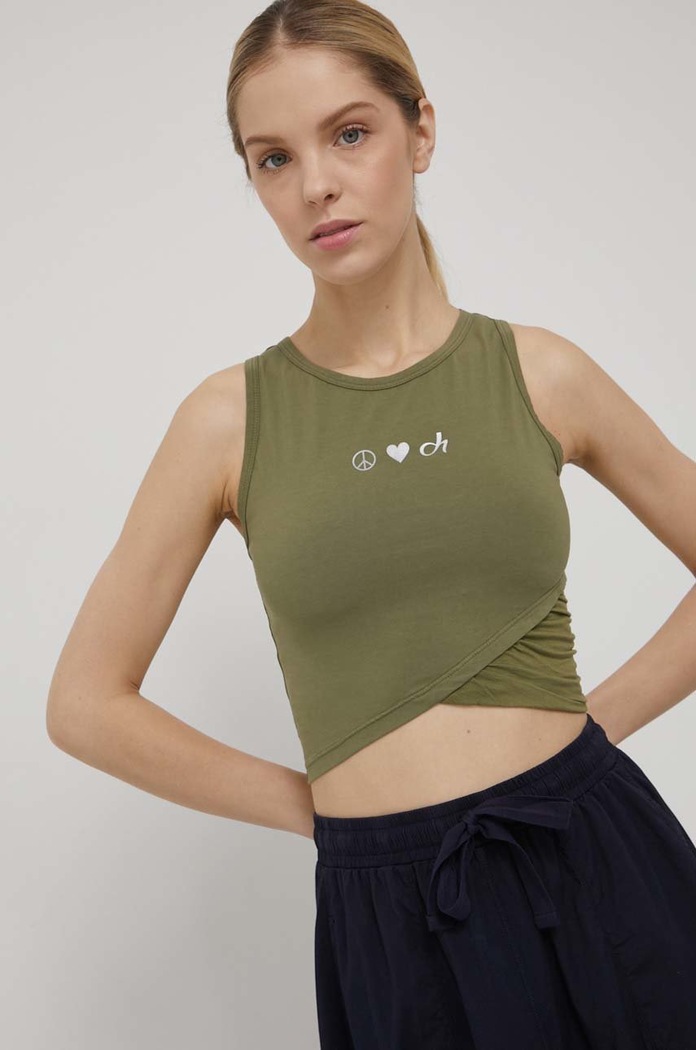 Top Deha στάμπα πράσινο B64262.35623