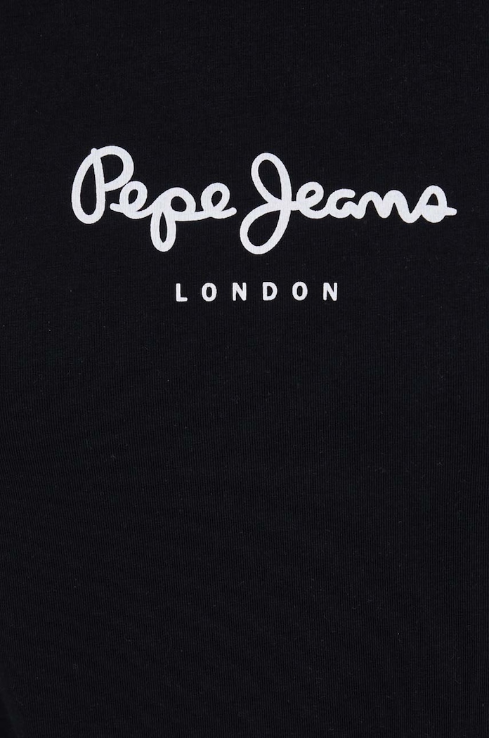 Pepe Jeans tricou New Virginia Ss N PL505202.999 negru