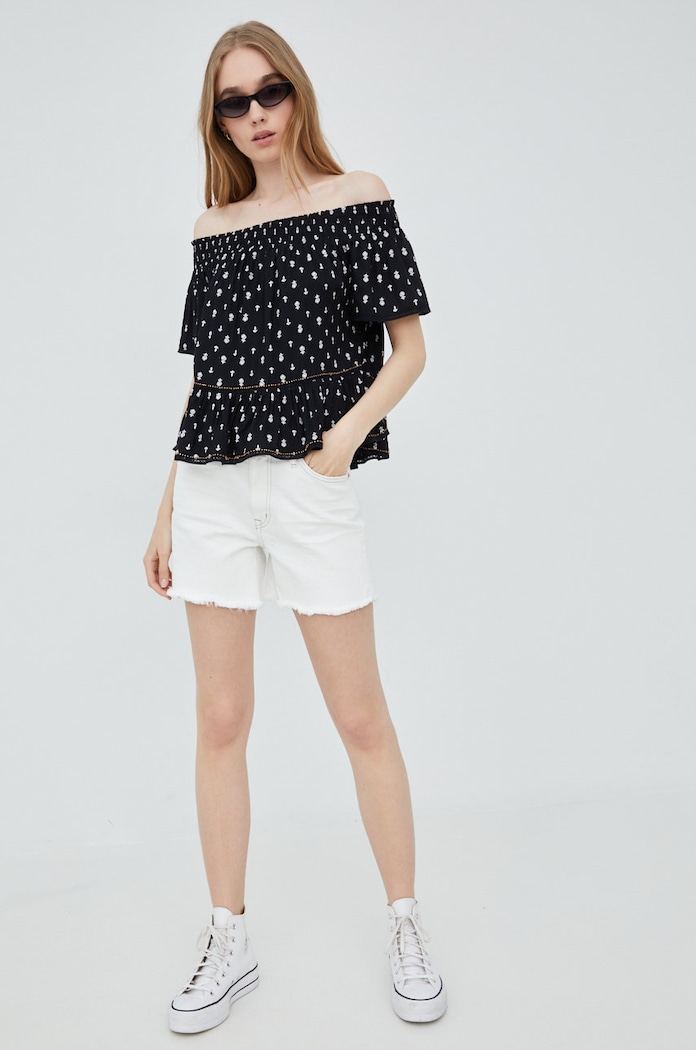 Halenka Superdry W6011292A.M2S černá SS22