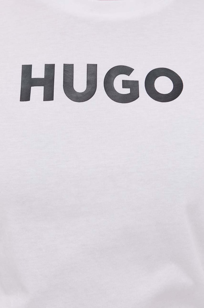 HUGO tricou 50473813 alb