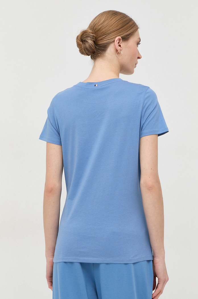 Îmbrăcăminte BOSS Tricou din bumbac 50468356 violet