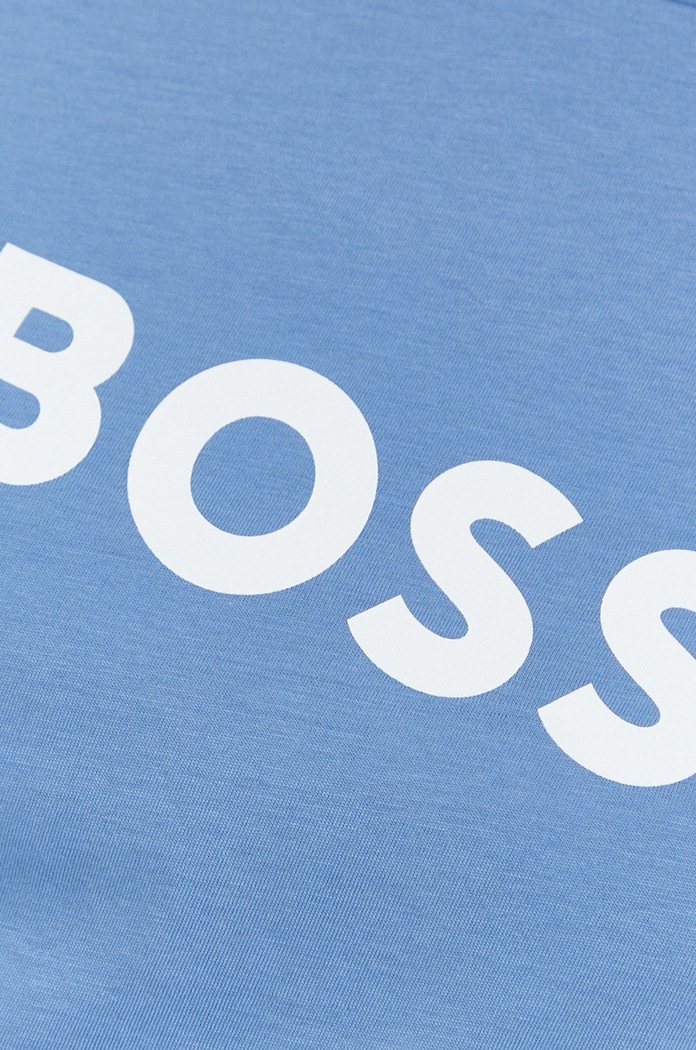 Tricou din bumbac BOSS violet 50468356