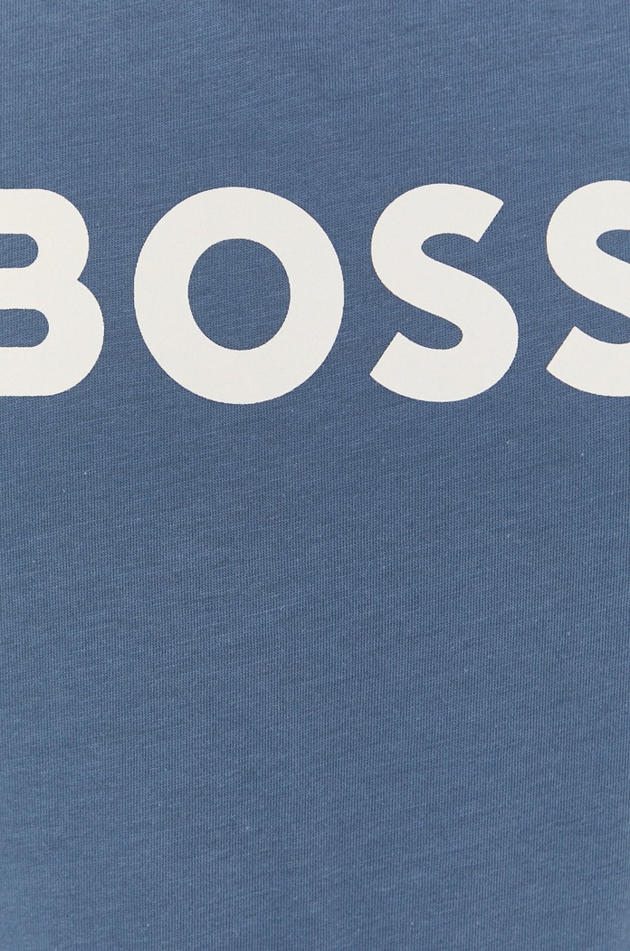 Памучна тениска BOSS 50468356 син