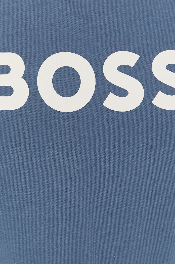 Памучна тениска BOSS 50468356 син