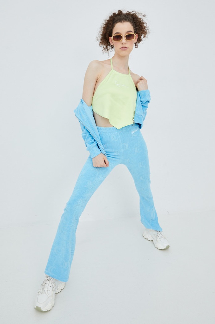Top Karl Kani s elastanom zelená KW2210591