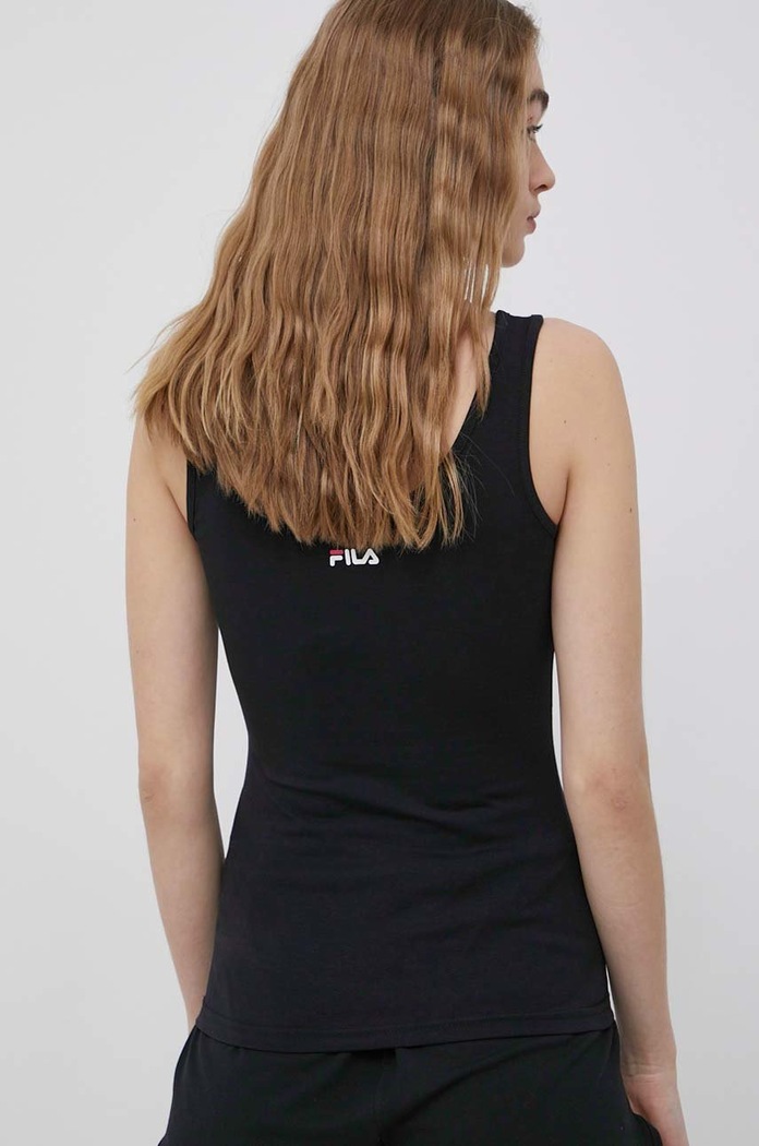Odzież Fila top FAW0133 czarny