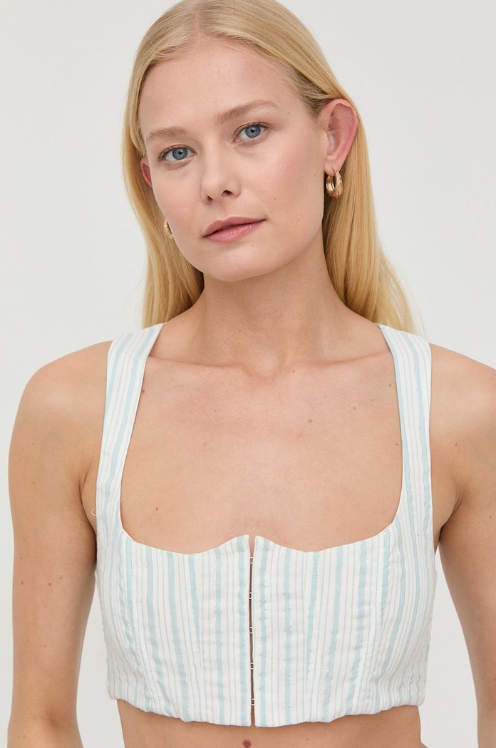 For Love & Lemons top CT1829.SP22 albastru