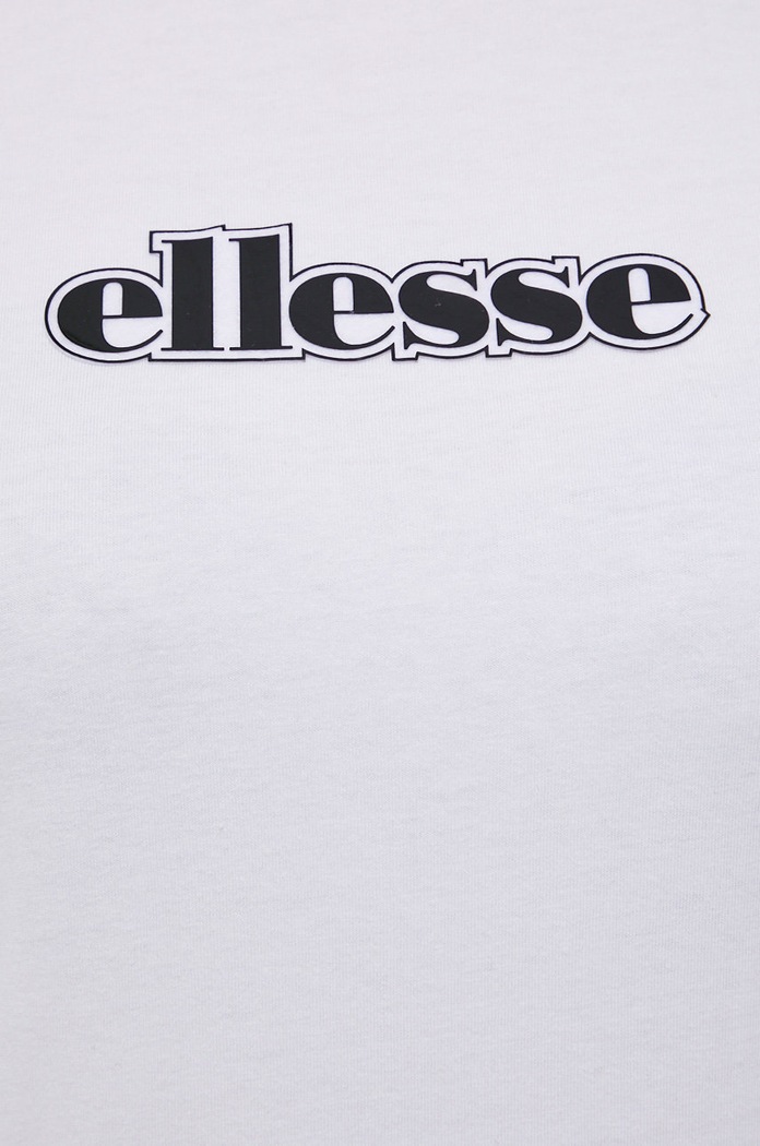 Bavlněné tričko Ellesse SGM14632 bílá