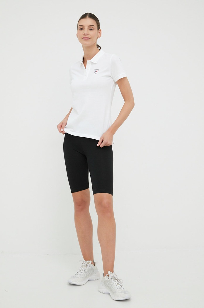 Rossignol t-shirt bawełniany RLKWY02 biały SS24
