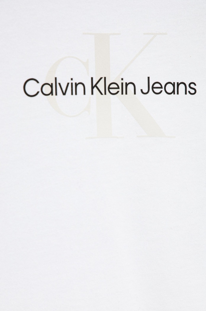Lány Calvin Klein Jeans gyerek pamut póló IG0IG01347.PPYY fehér