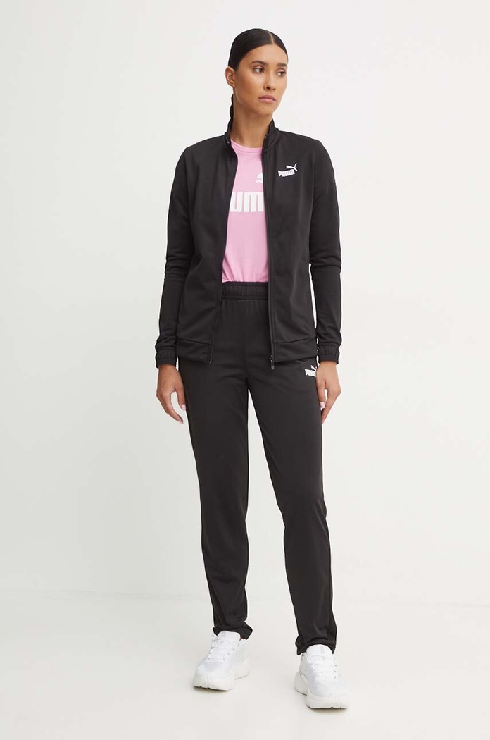 Dětské bavlněné tričko Puma 586775 růžová AW24
