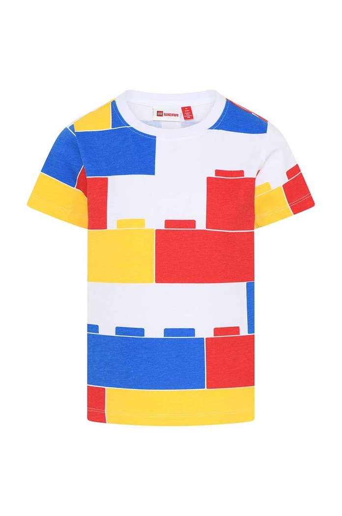 Dětské bavlněné tričko Lego Wear kulatý modrá 11010409