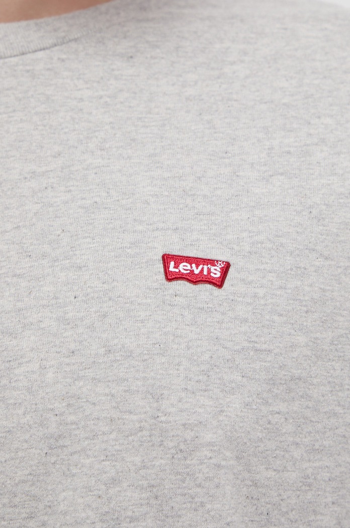 Bavlněné tričko Levi's 56605.0130 šedá