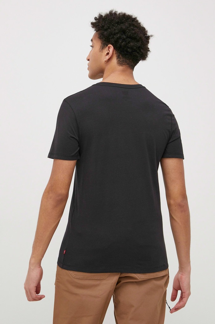 Bombažen t-shirt Levi's pisana 79681.0026