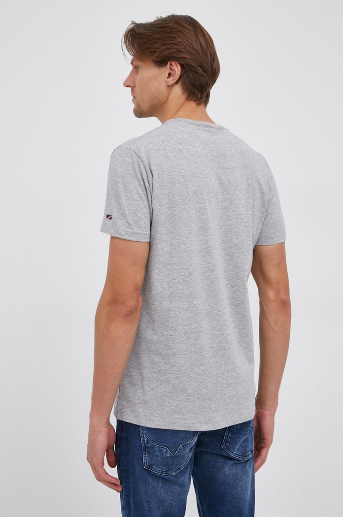 Oblečenie Tričko Pepe Jeans Original Basic 3 PM508212.933 sivá