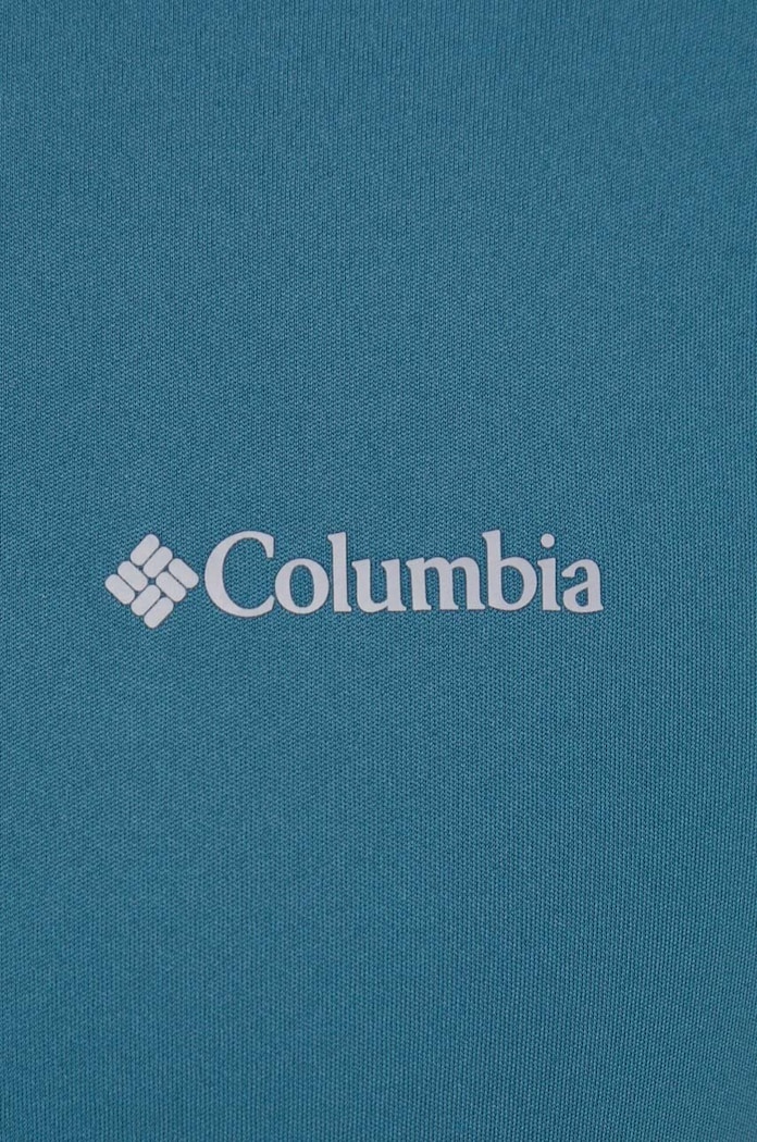Sportska majica kratkih rukava Columbia Zero Rules tirkizna 1533313