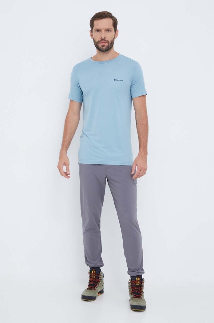Sportovní triko Columbia 1930802 modrá AW23